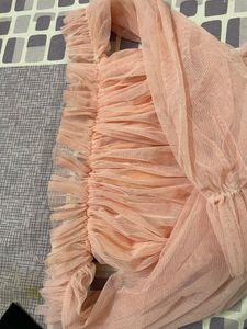 Girl Tops Combo Of Two Black And Baby Pink One T-s