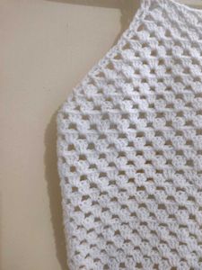 Crochet Knit Crop Top