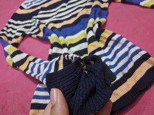 Striped Long Sleeve Top
