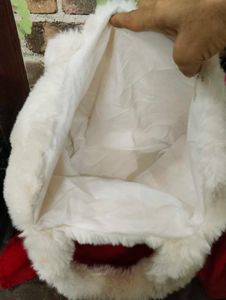 Fluffy White Handbag Spacious Unused