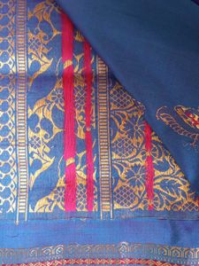 Kanjeevaram Arni Pattu  Blue Silk Saree