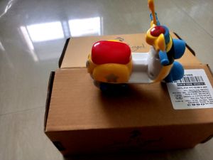 Blue - Red Vespa Scooter