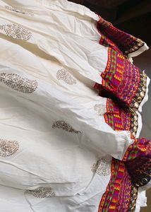 Boho Cotton Maxi Skirt