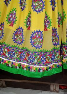Garba Choli Yellow