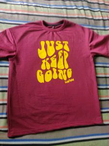 Leotude  Size - S ( Oversized Tshirt) Maroon