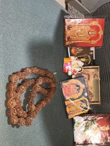 Hindu Bhagwan, God Frame..&amp; Rudraksh