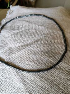 Hematite Cube Necklace