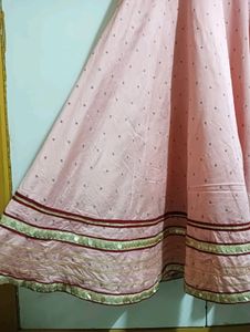 Pink Anarkali Suit Set