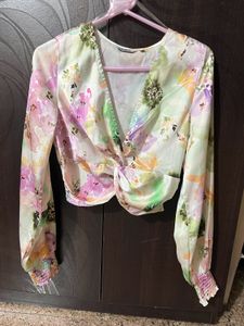 Butterfly Twist Crop Top