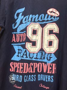 Graphic Print Tee - Famous Auto Racing