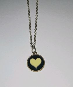 Yellow And Black Charm Pendent