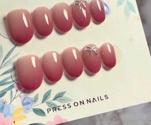 Pink Ombre Press-On Nails