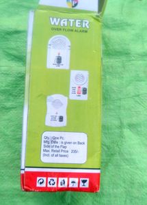 Water Tank Over Flow Alarm 1 Pcs