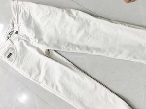 A White Unused Jeans From My Shop