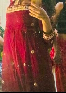 sale Maroon Embroidered Kurta