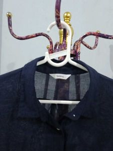 Navy Blue Shirt