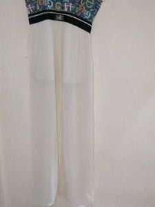 A Line Dress With Slits