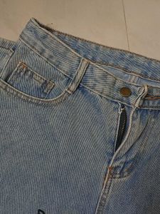 Urbanic Graffiti Motif Jeans