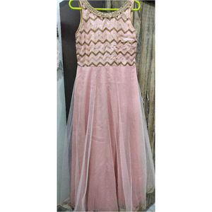 Pink Anarkali Dress