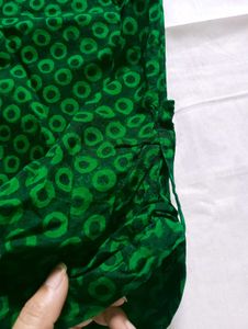 W Brand Kurti &amp; Green Top