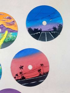 Aesthetic CD Paintings