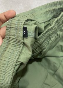 Olive Green Cotton Pants