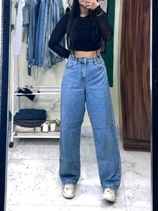 Straight Fit Denim