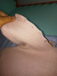 Baby Pink Sweater For Women