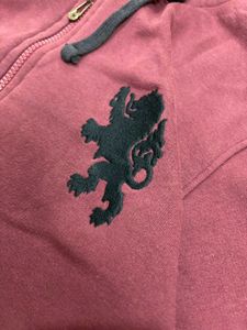 Purple Zip-Up Hoodie