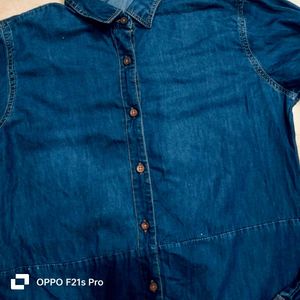 Blue Denim Shirt
