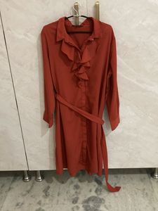 Annabelle By Pantaloons Chic  Dress With Belt