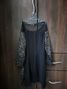 Chic Black &amp; Silver Dress