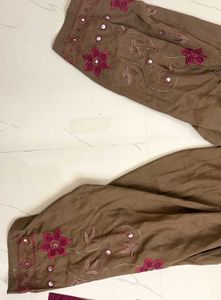 Embroidered Kurta Set