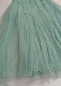Aqua Blue Ethnic Gown