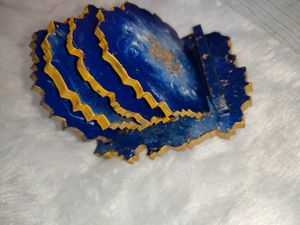 Resin Coasters With Tray