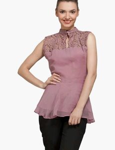 Lace net Party Wear Top