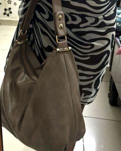 Taupe Hobo Bag