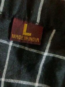 Black Checked Jacket