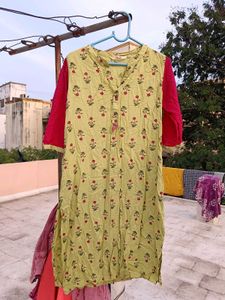 Floral Print Tunic Top