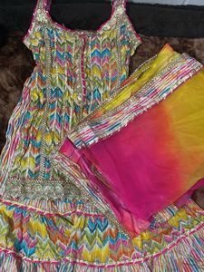 Colorful Ethnic Kurta Set
