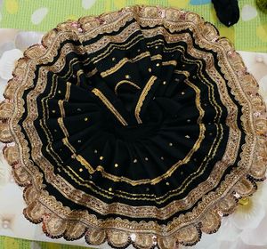 Black &amp; Gold Embellished Dress