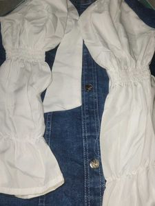 denim one piece... Very nice...