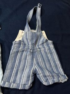 Cute Baby  2 Dungree Set