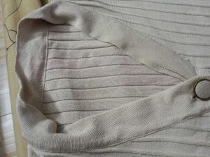 Cream Knit Mini Dress