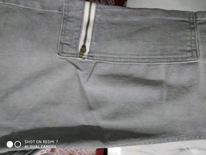 Forever 21 Grey Denim Pant For Women