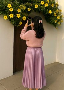 A Lavender Unicorn Maxi Skirt