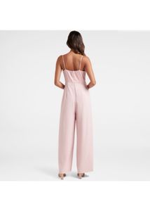 Forever New EBONY SATINCOWL NECKJUMPSUIT