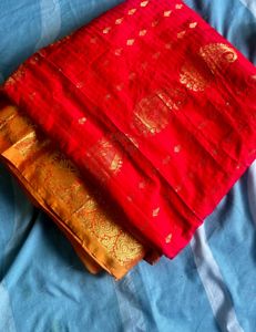 Festive Wear Double shade saree🤩