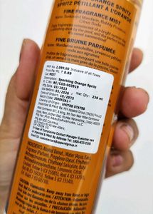 Bath And Body Works Sparkling Orange Spritz