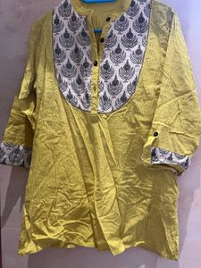 Elegant Yellow Kurta